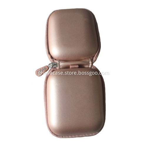 New travel pu storage earphone case with Zipper